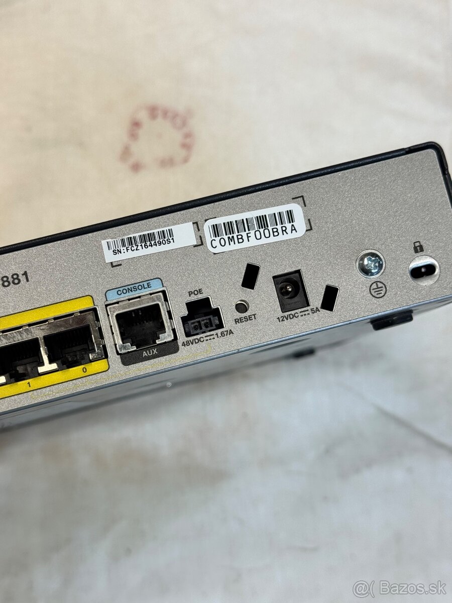CISCO 800 Series / cisco 881 - 8