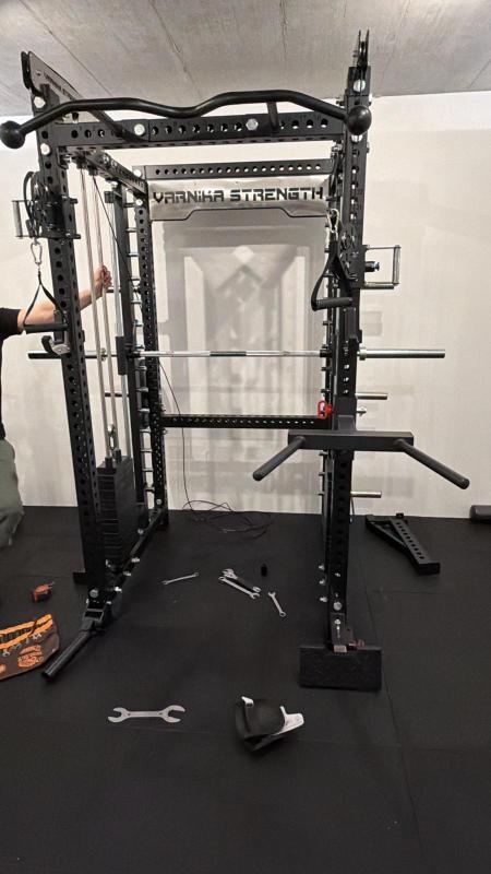 HALF RACK+SQUAT RACK+SMITH - 8