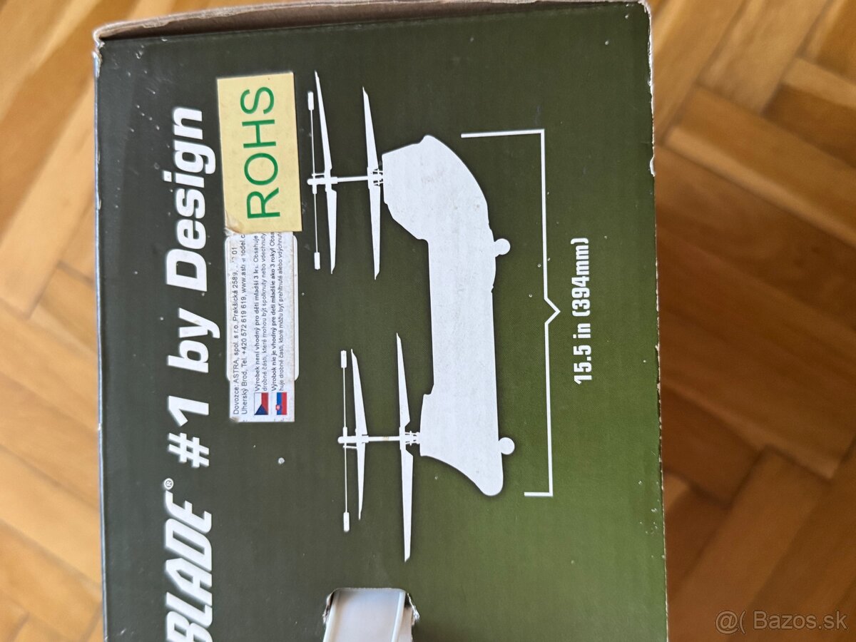 Predam Rc vrtuľník malo používaný Blade MCX Tandem Rescue - 8