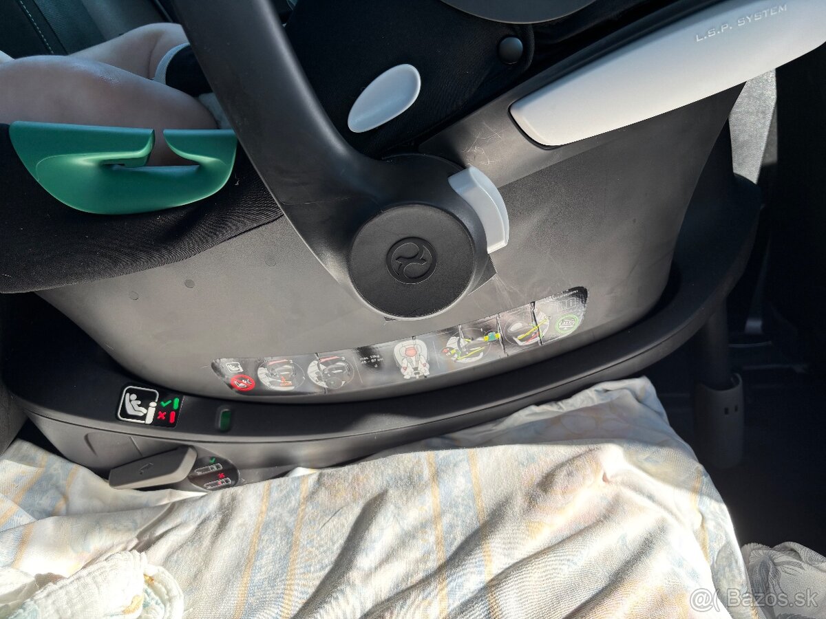 Autosedačka/ vajíčko cybex Aton B2-isize+základňa - 8