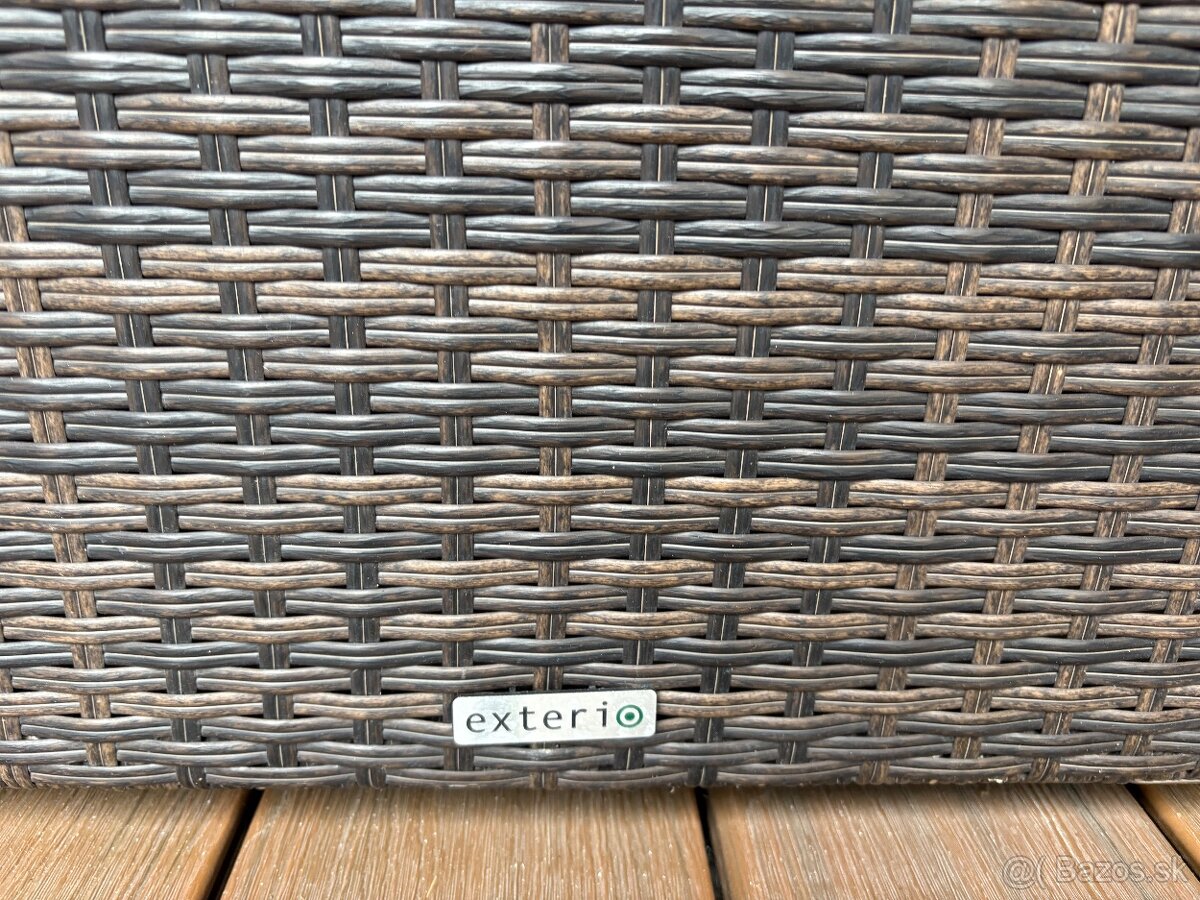 Ratanové sedenie exterio - 8