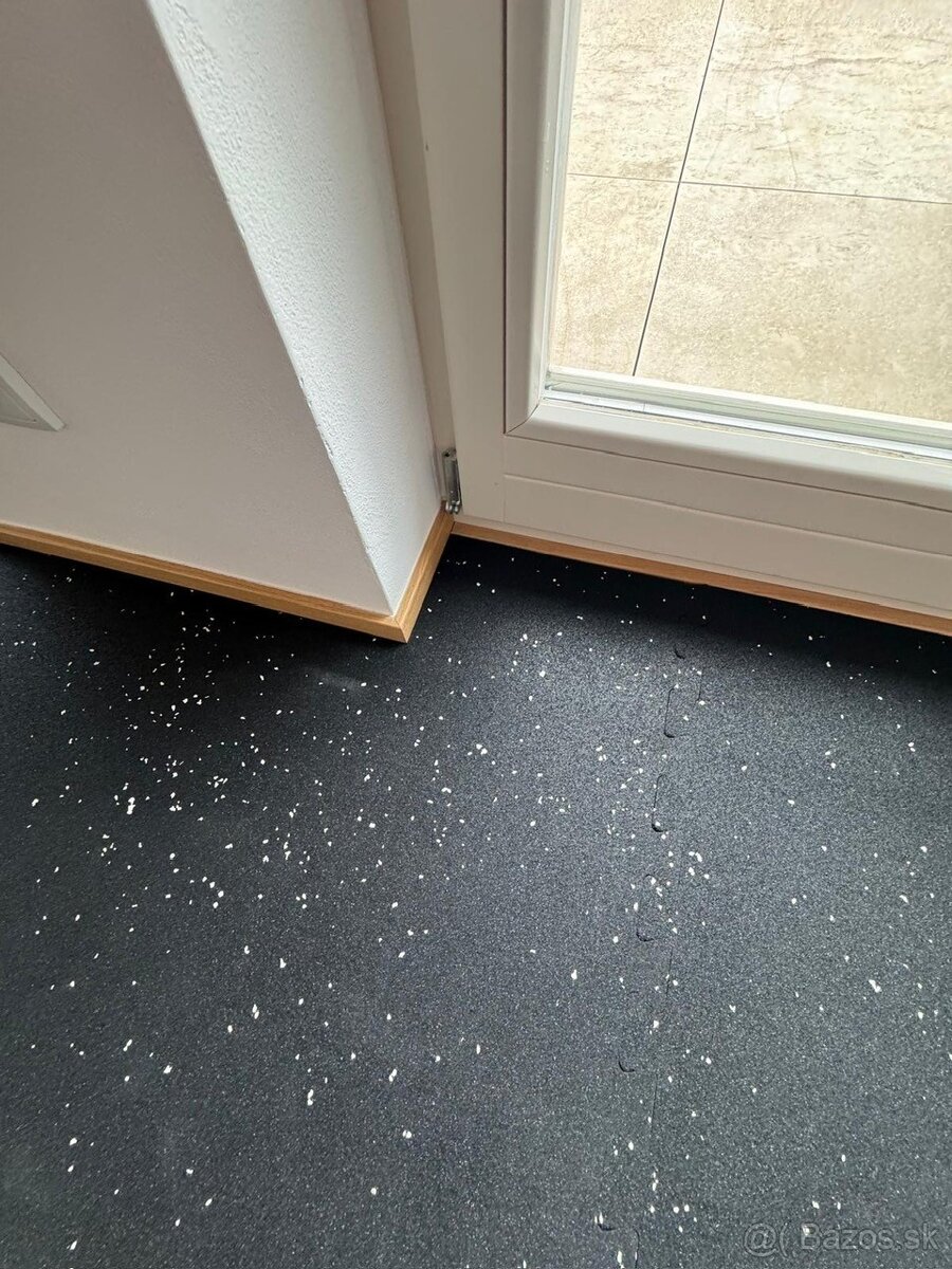 Gumová podlaha puzzle nová - 8