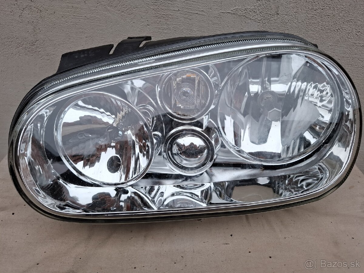 Sklenené predné svetlá golf 4 mk4 - 8