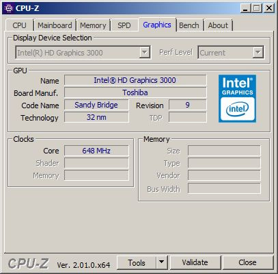 TOSHIBA SATELLITE C670-165 - 8
