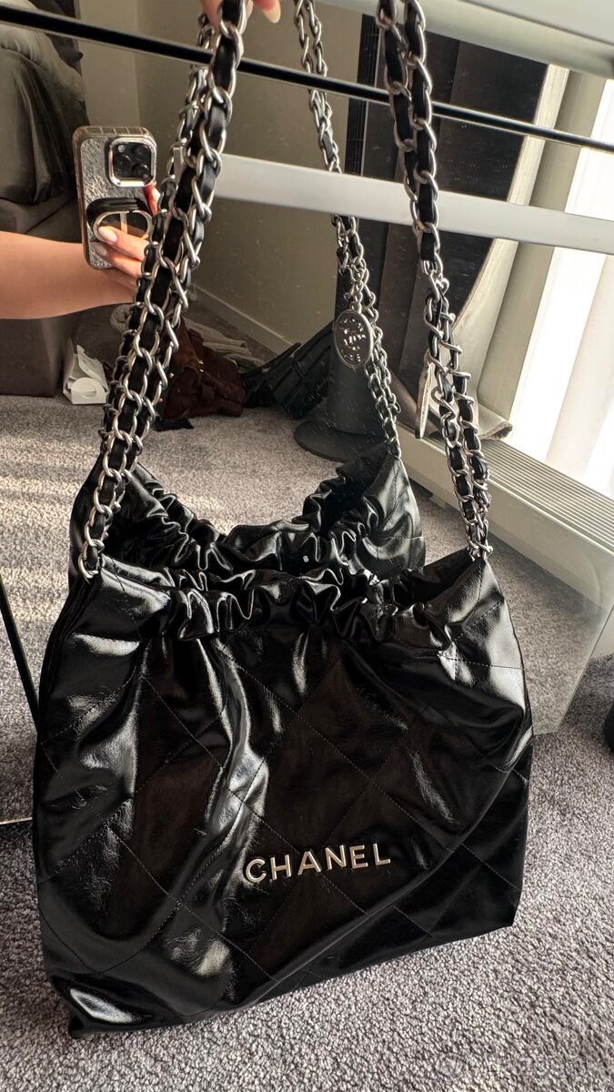 Chanel kožená kabelka - 8