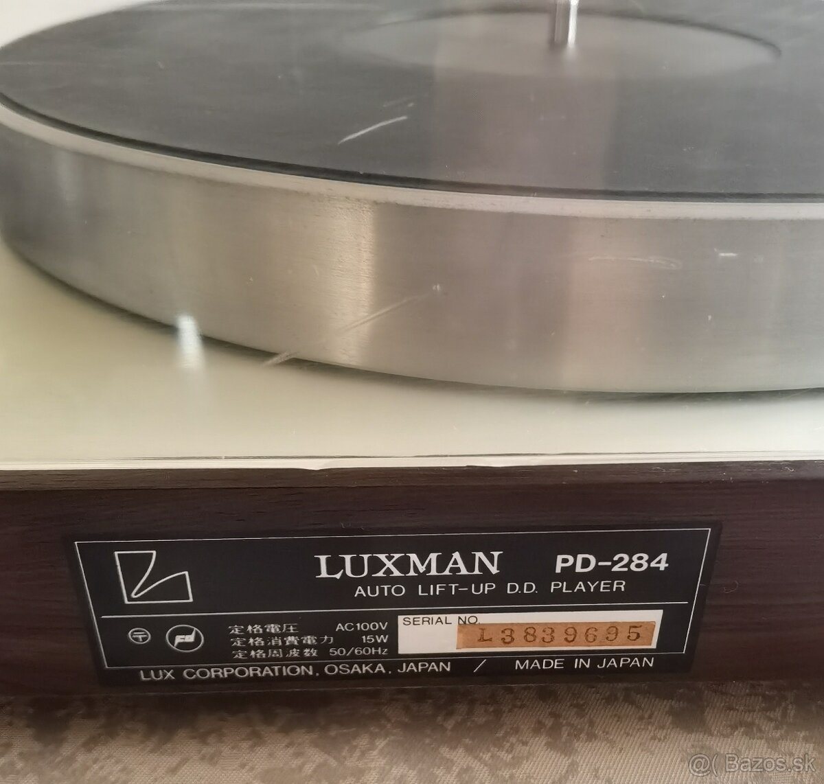 Gramofón Luxman PD-284 - 8