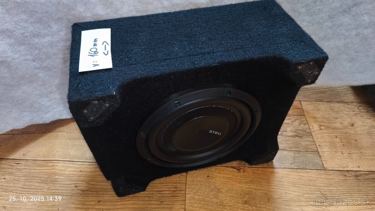 8" subwoofer Steg SQ8-2 s bednou - 8