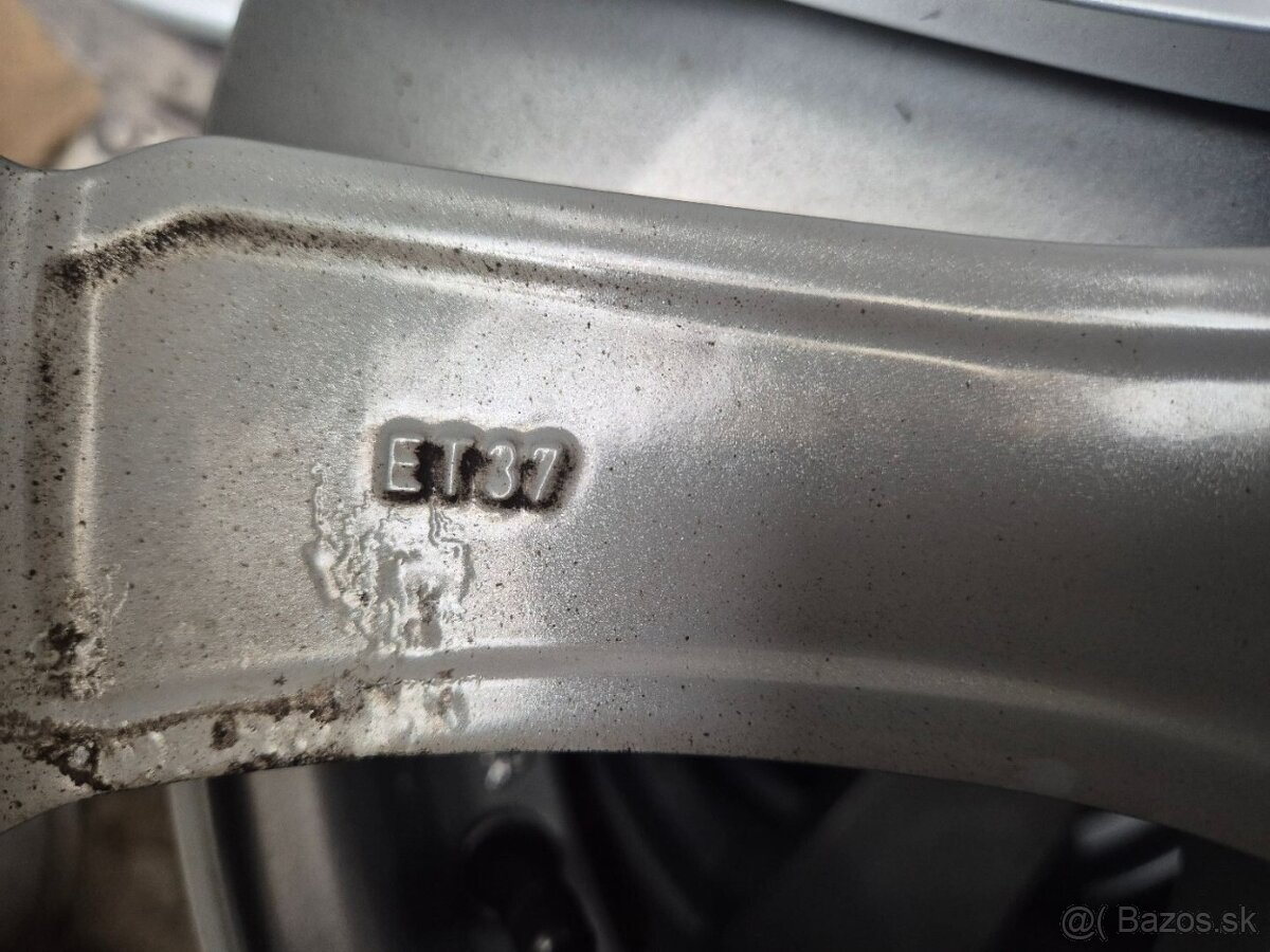5x112 r19 ET37 x 7J elektróny originál AUDI - 8
