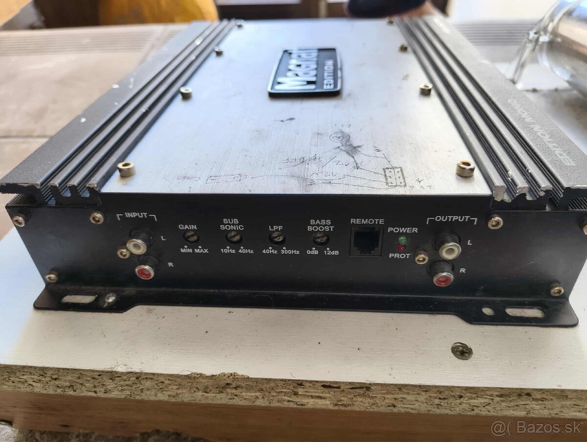 JBL 2x 1000/800W Subwoofer + zosilňovač - 8