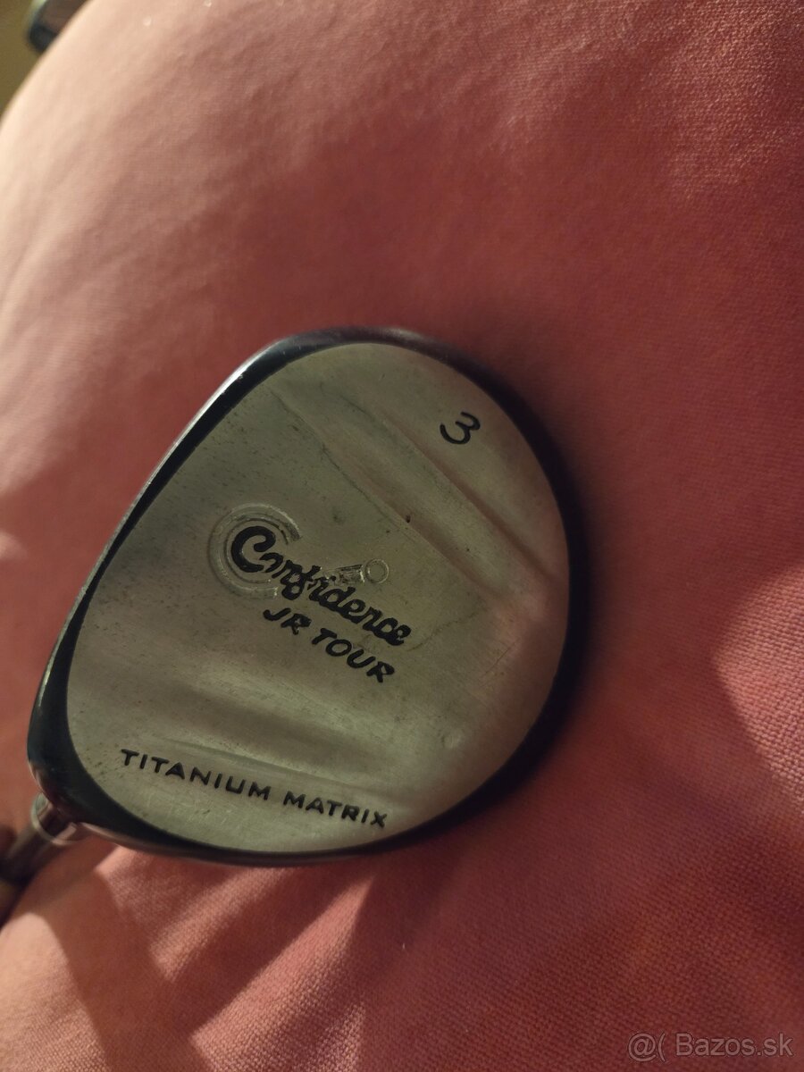 Detské golfové palice 8-12r pre ľaváka Confidence + bag - 8