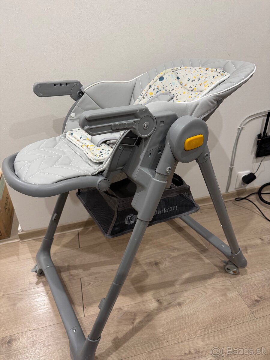 Detská stolička Kinderkraft Lastree Grey - 8