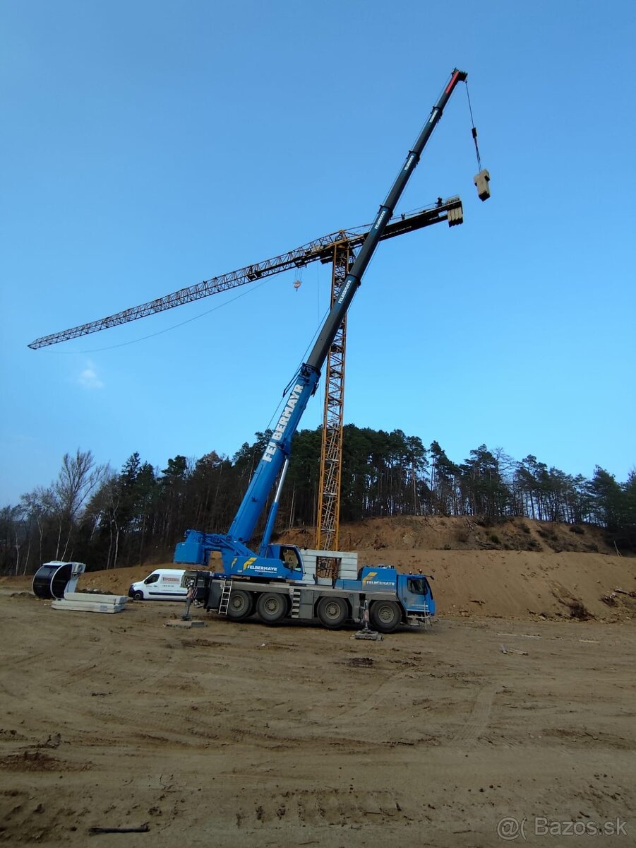 Vežový stavebný žeriav Soima 6018TL - 8