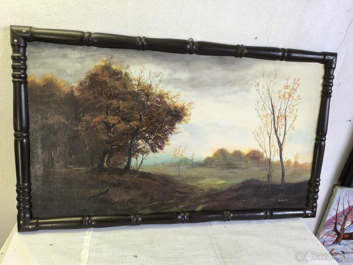 Stará olejomaľba - 8