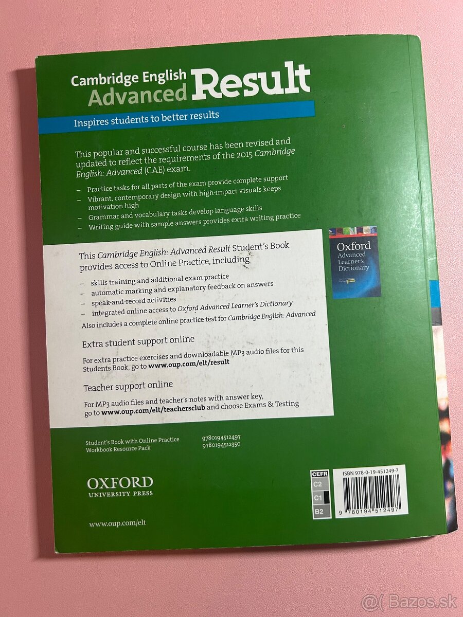 Učebnica Cambridge English Advanced Result - 8