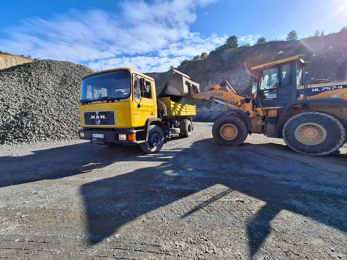 Autodoprava nákladnými autami/Zemné práce bager traktorbage - 8