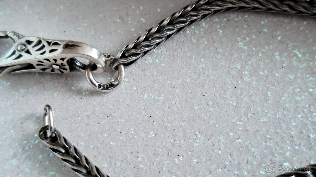 strieborny naramok trollbeads - 8