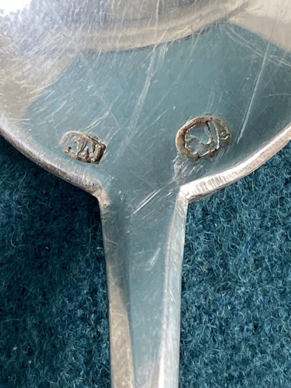 Strieborné čajové lyžičky - 8