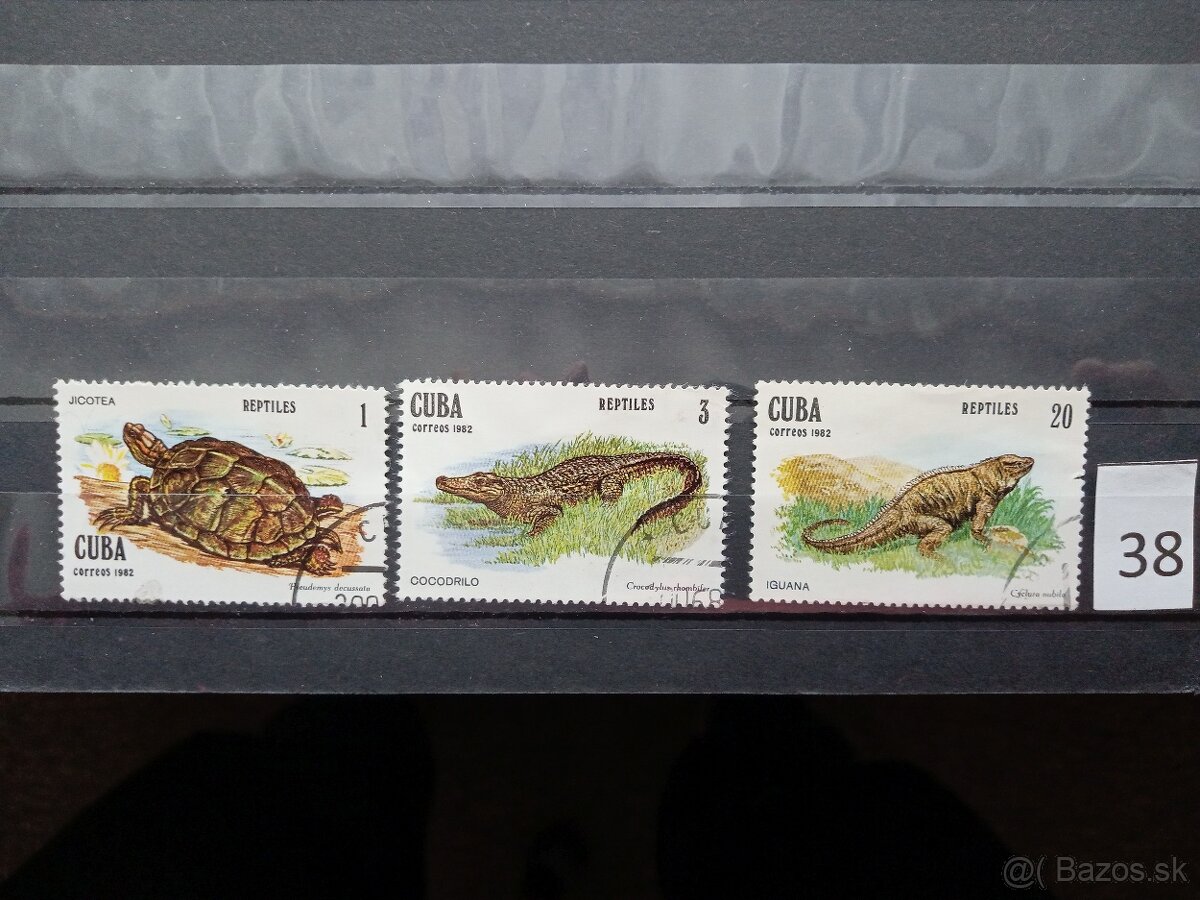 Poštové známky č.425 - FAUNA SVETA II. - 20 ks sérií - 8