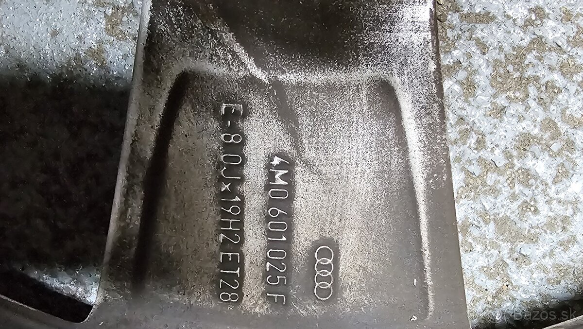 Kolesa 19" Disky + pneu 5x112 Q7, Q5 - 8