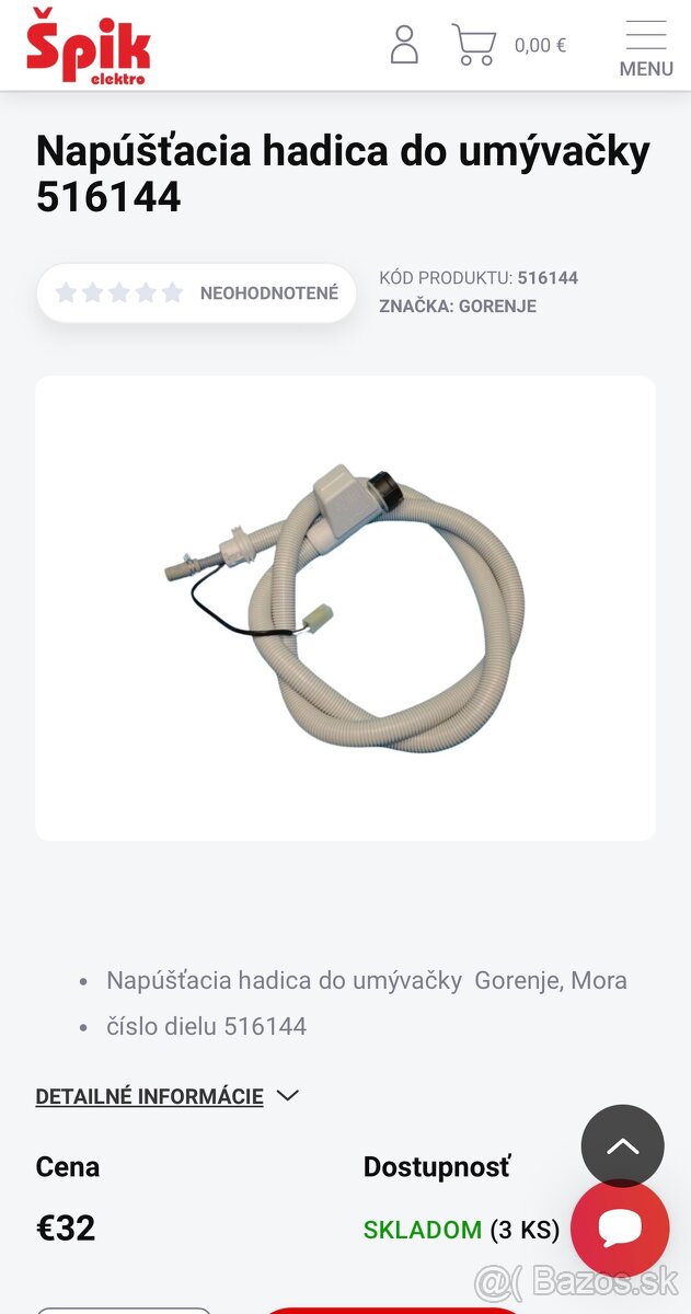 Gorenje umývačka riadu na náhradné diely - 8