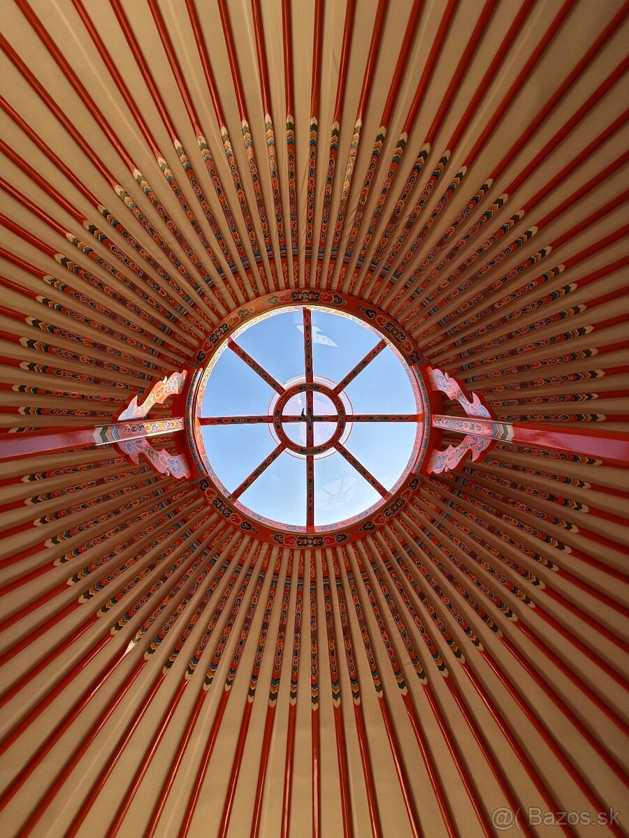 Celoroční Mongolska jurta - 8