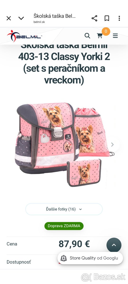 Školská taška Yorkshire - 8