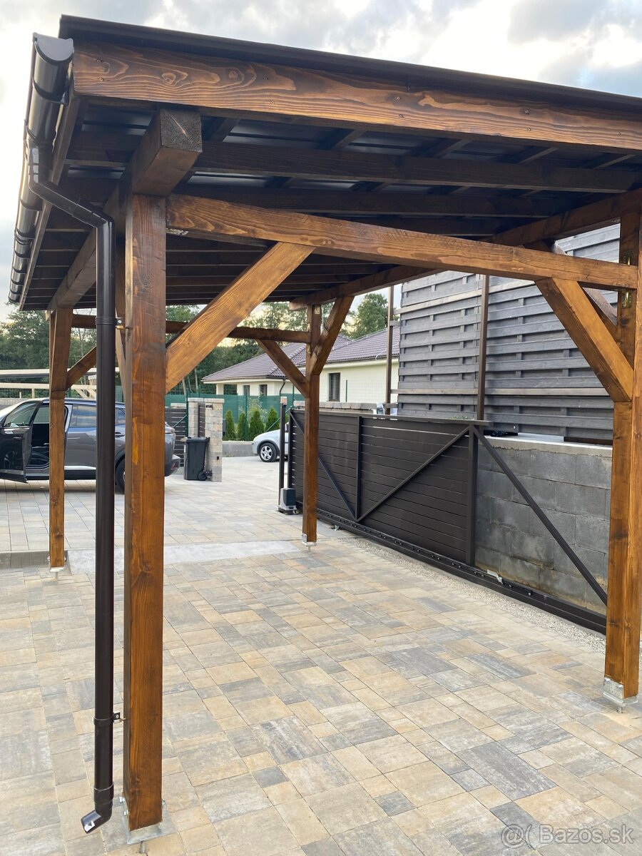 Prístrešok na auto, altánok - 8