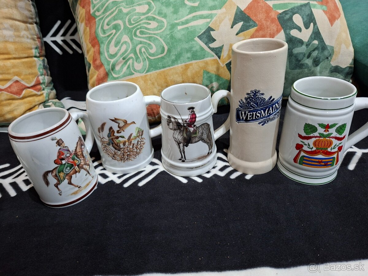 Predám staré pivné krígle - 8