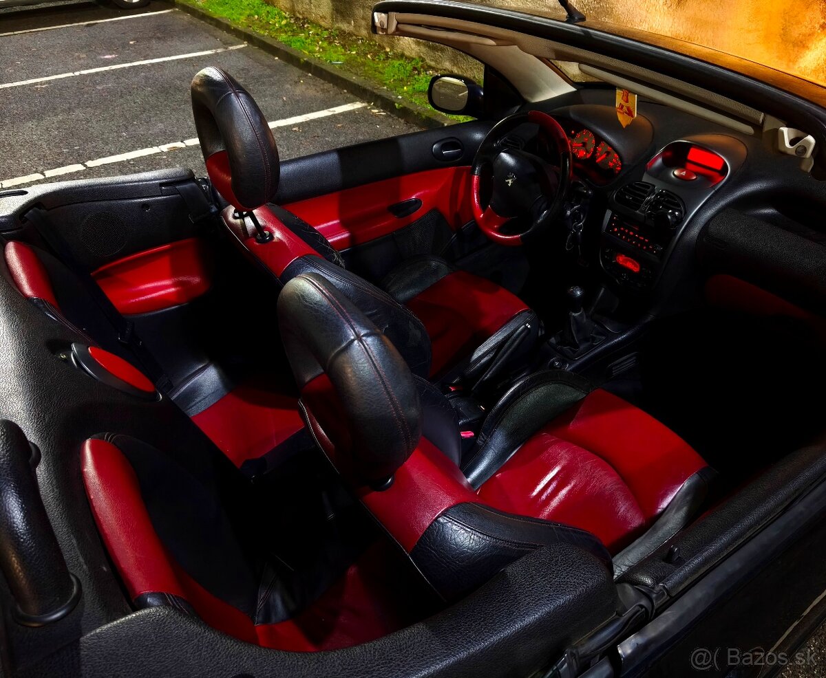 PEUGEOT 206 cc kabrio black - 8