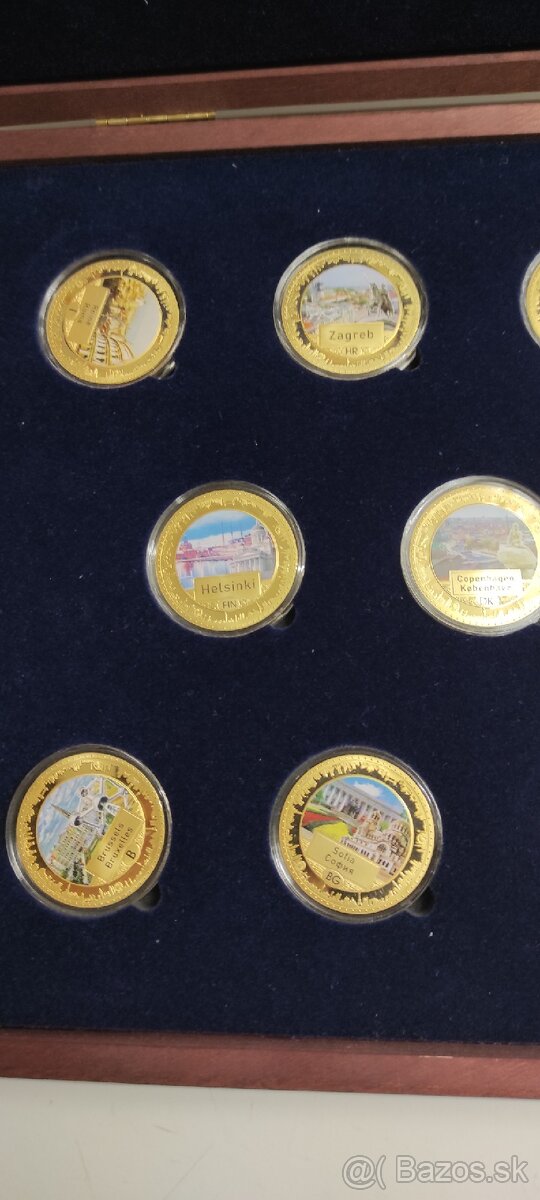 Mince EU miest pozlatene - 8