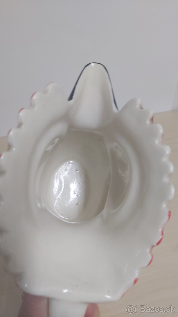 Retro kohút Made in Czechoslovakia značený hand painted - 8