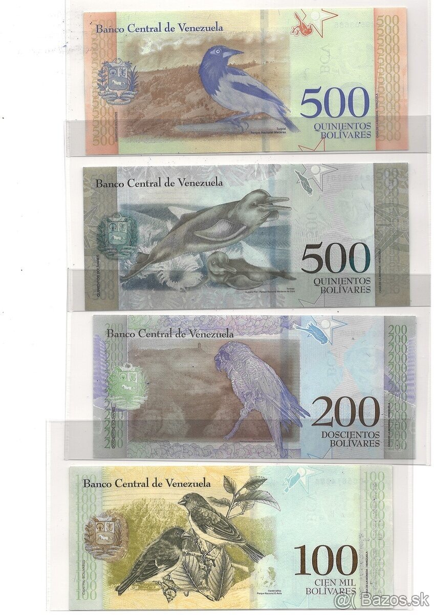 UNC Bankovky Venezuela - 8