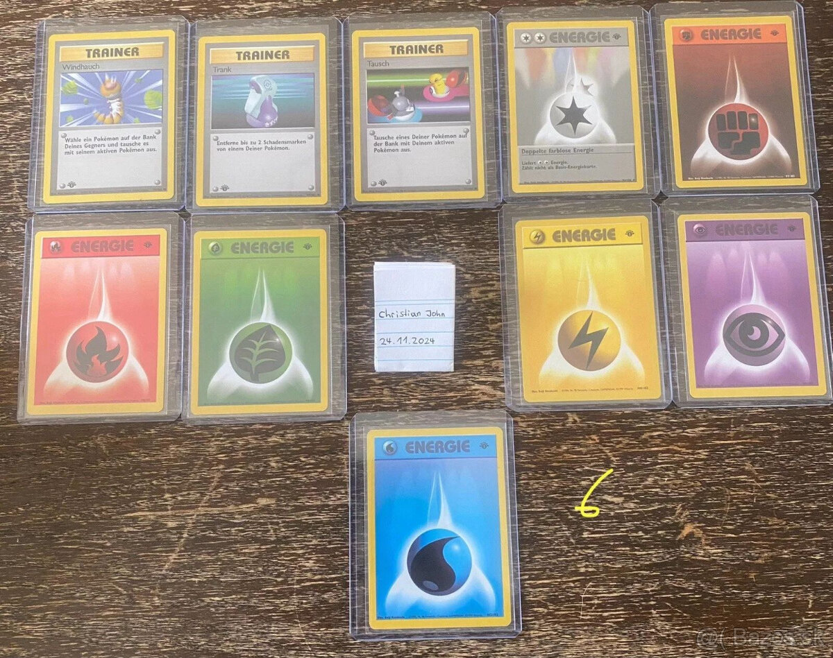 Stará kolekcia kariet Pokémonov - 8