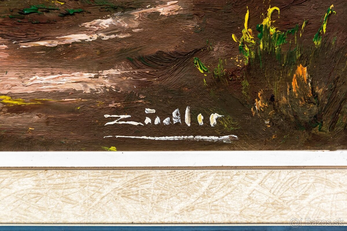 Horské jazero, Ziedler, 645 × 475 mm - 8