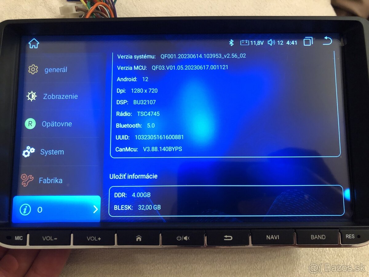 Volkswagen android 12, autoradio 2din - 8