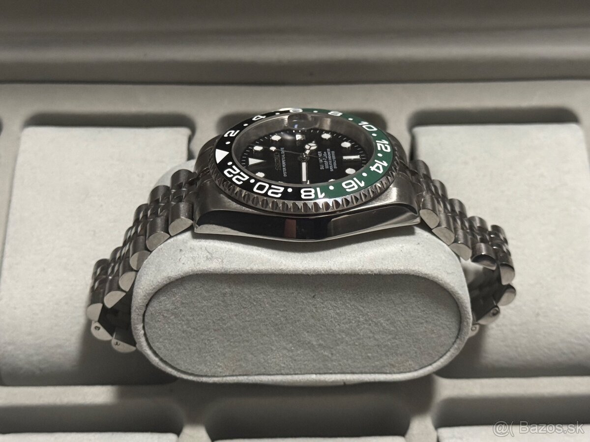 Seiko Custom Mod Watch Hodinky Submariner GMT - 8