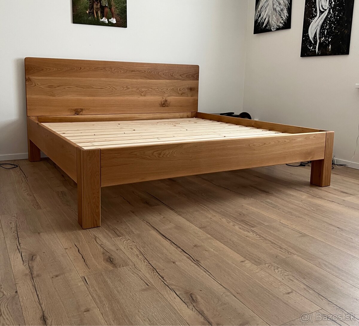 Dubová posteľ 180x200cm - 8