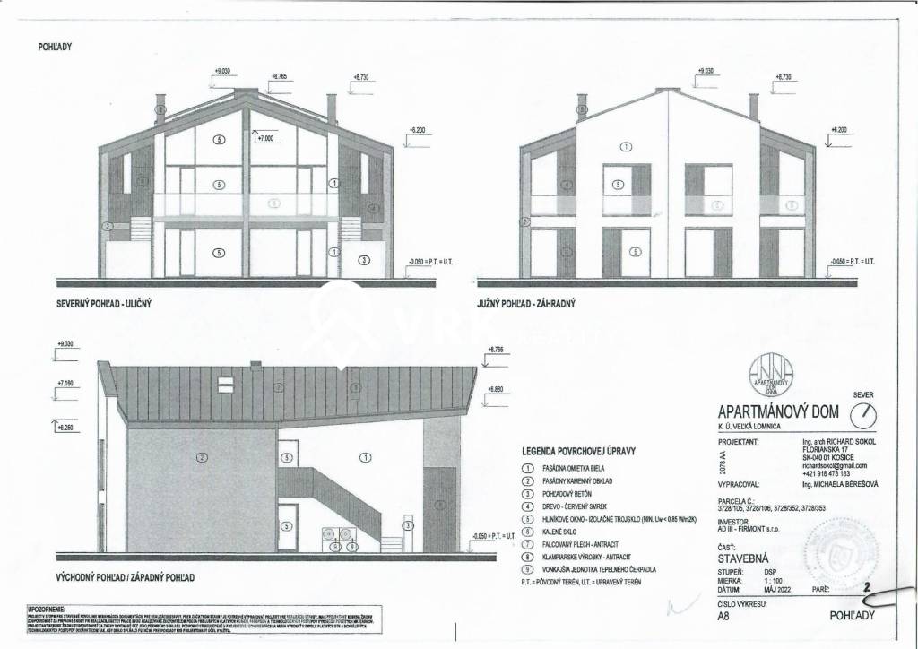 POZEMOK "B" s projektom apart.domu, VEĽKÁ LOMNICA - 8