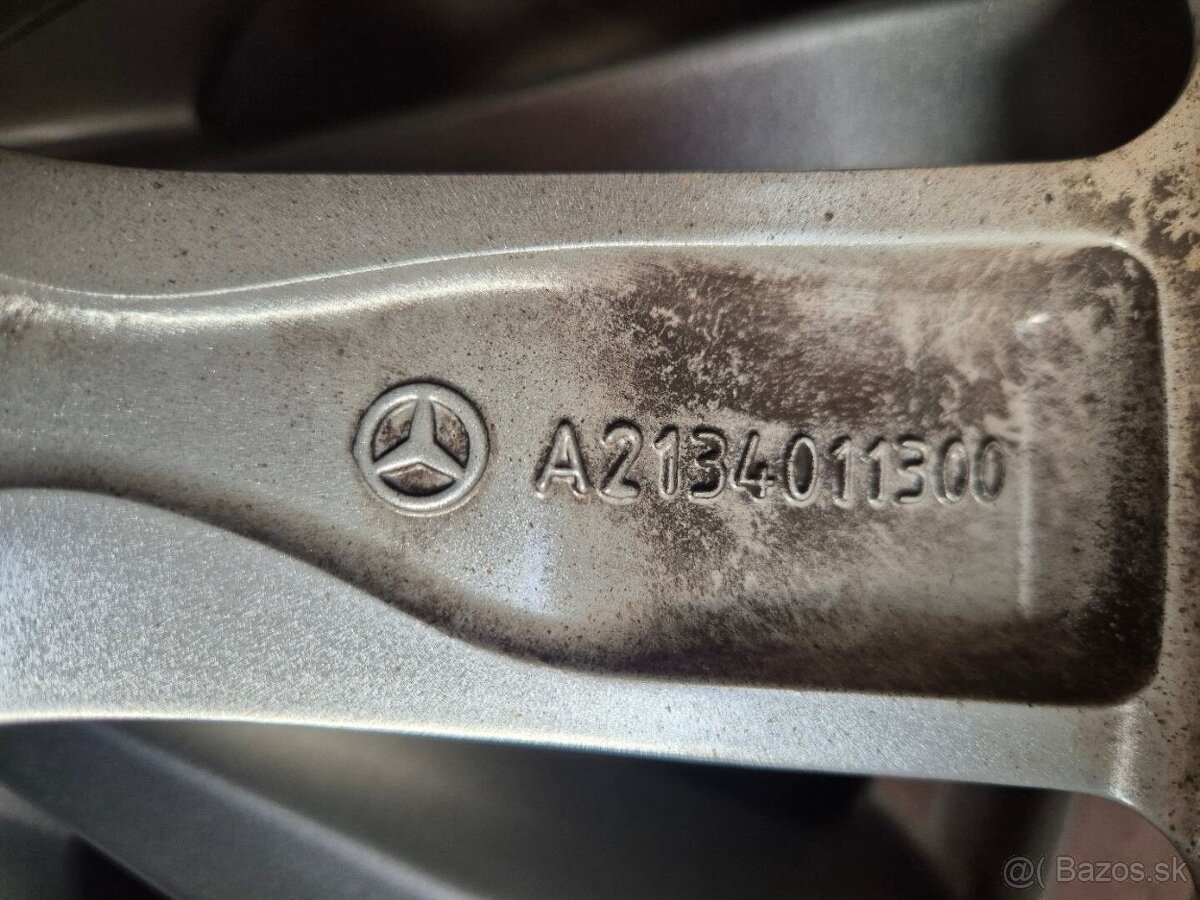 5x112r17 ET40 x 7,5 eektróny originál MERCEDES + snímače - 8