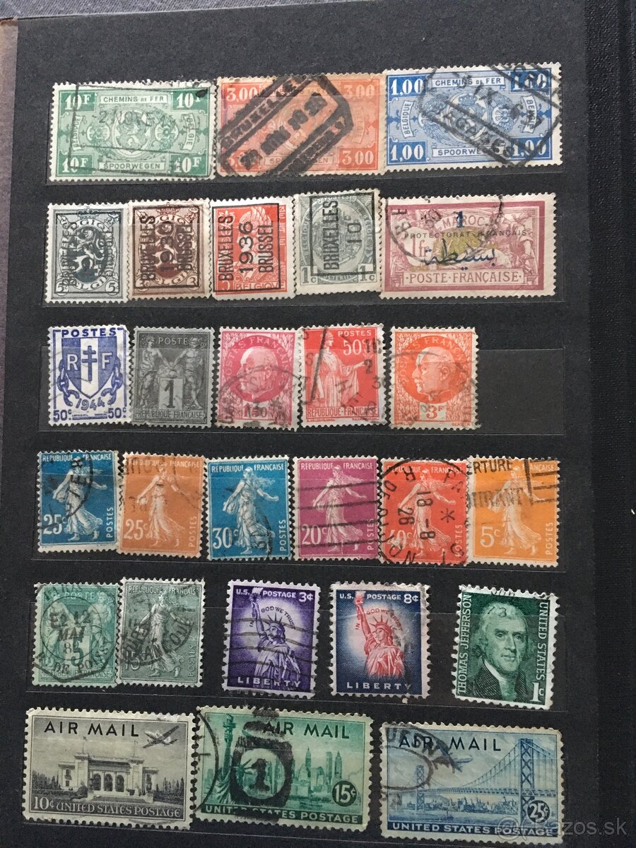 Staré známky na predaj 1 - 8