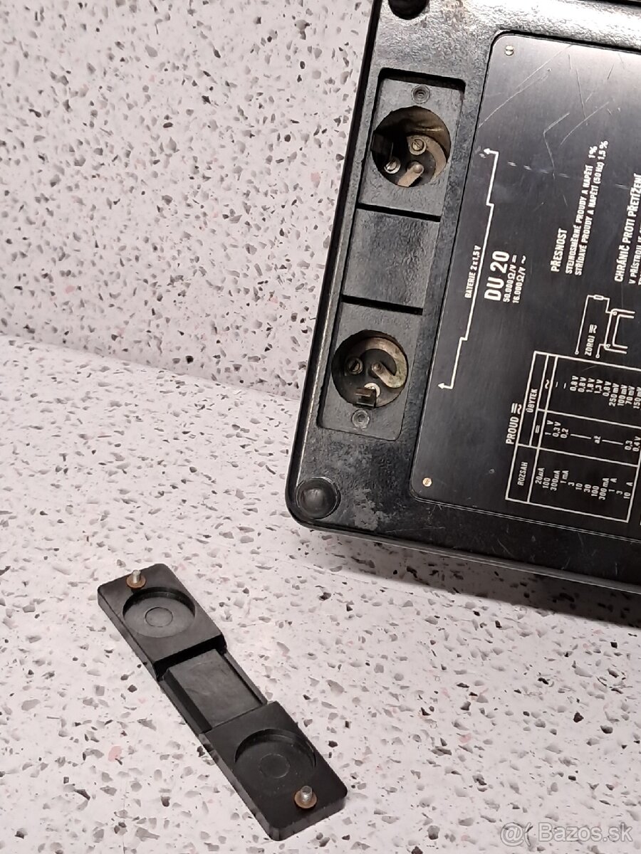 Metra Blansko DU 20 》STAROŽITNÝ MERACÍ PRISTROJ - 8