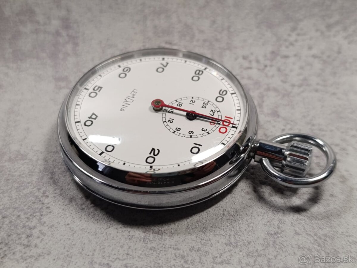 Vojenské dělostřelecké švýcarské stopky Lemania. - 8