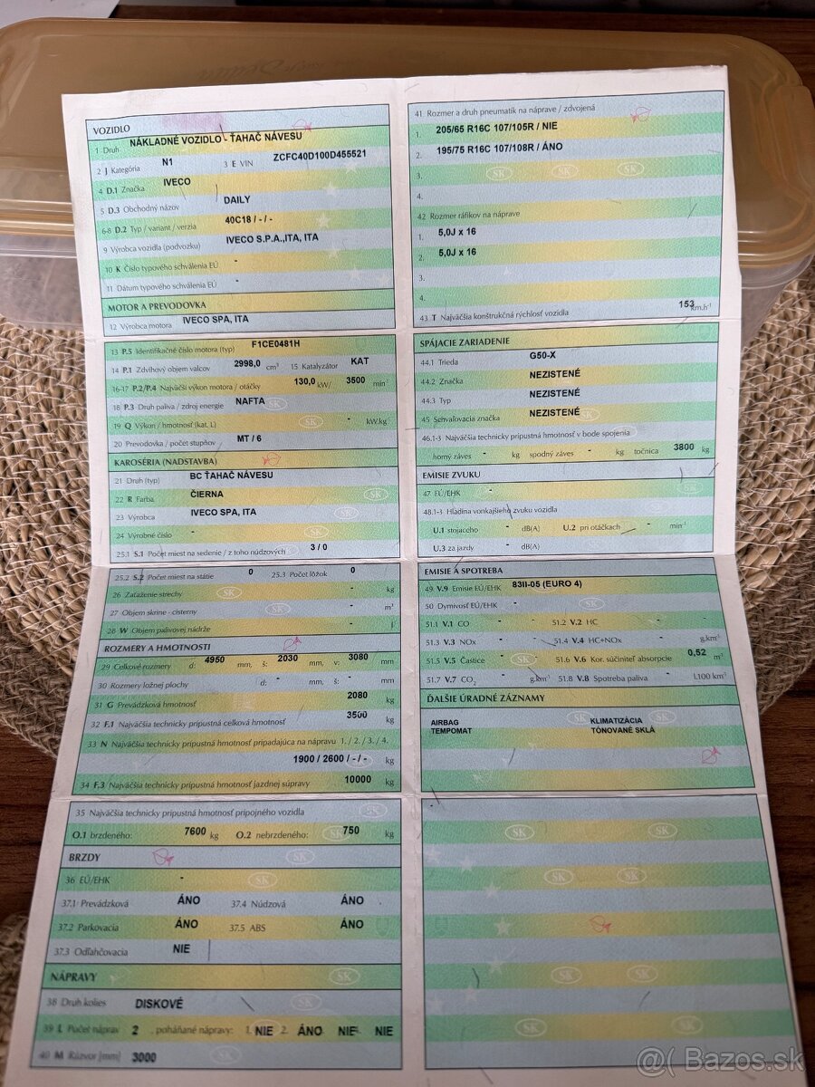 Minitahač Iveco daily 7.5t vodičsky B - 8