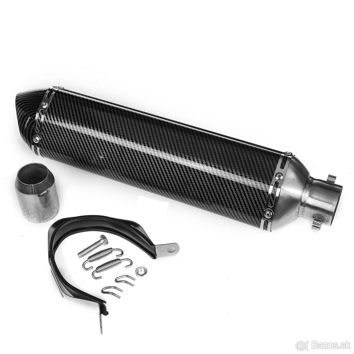 ✅ Nová športová koncovka výfuku Akrapovič dlhá verzia 470mm - 8