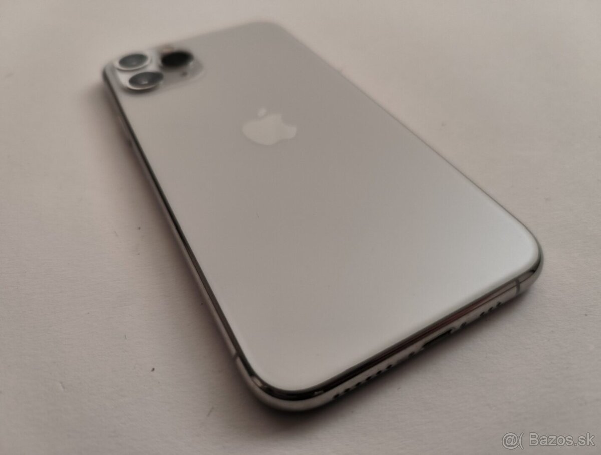 apple iphone 11 PRO 64gb Silver / Batéria 100% - 8