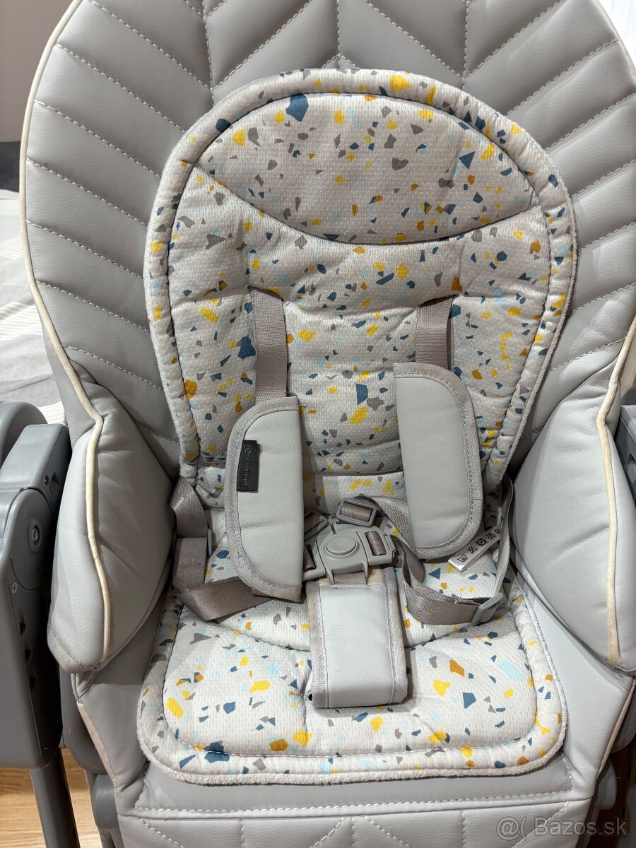 KINDERKRAFT SELECT Jedálenská stolička,Lastree Grey, Premium - 8