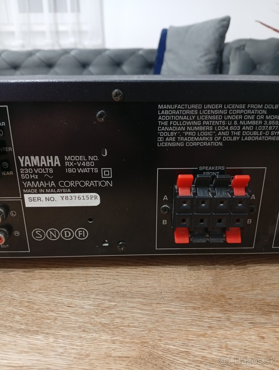 Yamaha zosilovac - 8