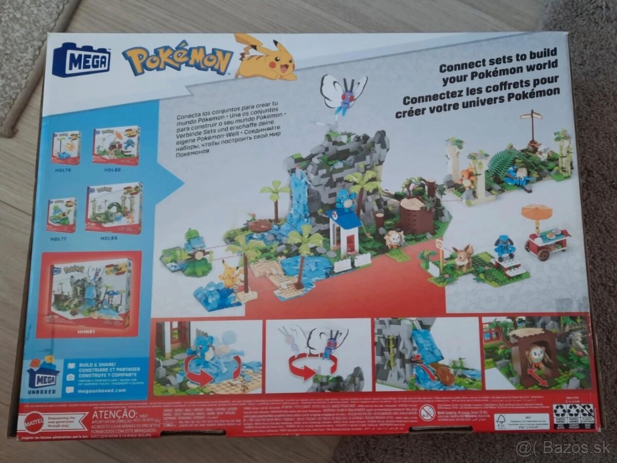 Pokemon mega construx lego 3 sety - 8