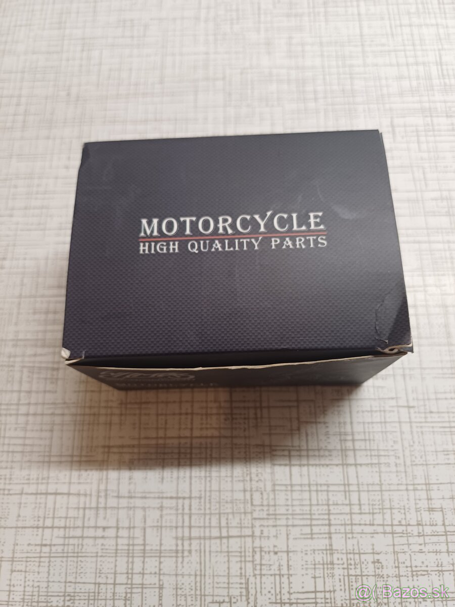 Hodiny a teplomer na riadidlá motorky. - 8