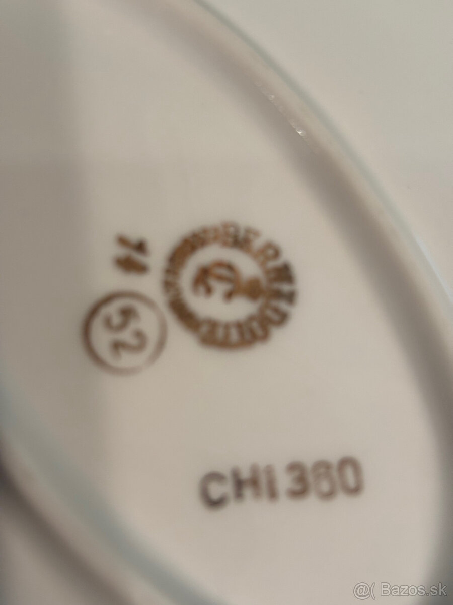 porcelán Bernadotte Bohemia - 8